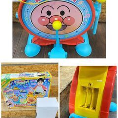 ジ460/ ジョイパレット アンパンマン ノリノリライブ BIG電子ドラム&キーボード 子供玩具 知育 の画像