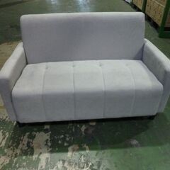 F　未使用/新品　アウトレット　 ソファー 2人掛け ファブリック コンパクト おしゃれ ソファ アッシュグレーの画像