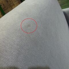 F　未使用/新品　アウトレット　 ソファー 2人掛け ファブリック コンパクト おしゃれ ソファ アッシュグレーの画像