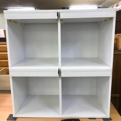 【ジャングル深井店】★ボックス ホワイト 収納家具 家具 簡易クリーニング済 堺市（中区 堺区 東区 西区 南区 北区）和泉市 河内長野市 富田林市 松原市 狭山市 深井 【FU2869】の画像