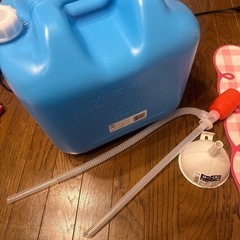 灯油ストーブセットの画像