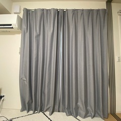 【ニトリ】遮光1級・遮熱・遮音カーテン　100×210の画像