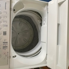 【引取限定】Panasonic 全自動洗濯機6kg 2022年製の画像