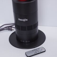 セラミックファンヒーター 冷暖兼用 冷風（10段階）/温風（3段階）リモコン付き 配達設置対応・一ヶ月保証 羽根なし扇風機 電気ファンヒーター TP18PROの画像