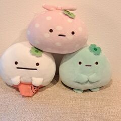 スーパーマリオヨッシー・スプラトゥーンのイカ・すみっコぐらしみにっコもちもちぬいぐるみ・シマエナガの画像