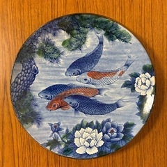 鯉の柄　大皿の画像
