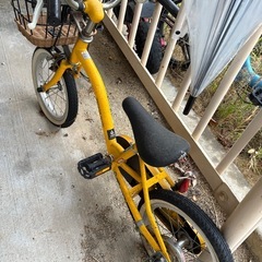 子供用自転車の画像