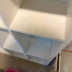 高さ調整出来る棚の画像