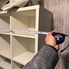 高さ調整出来る棚の画像