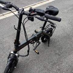 Aidde 電動アシスト自転車 折り畳み式カーキーの画像