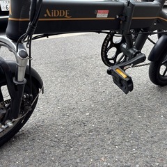 Aidde 電動アシスト自転車 折り畳み式カーキーの画像