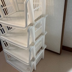 積み重ね収納　4個セットの画像
