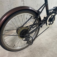 折りたたみ自転車　20インチ　
の画像
