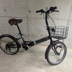 折りたたみ自転車　20インチ　
の画像