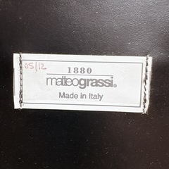訳あり特価 Matteograssi マテオグラシッシ ZOE チェア 本革の画像
