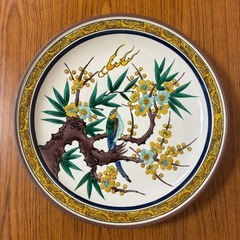 鳥の柄　大皿の画像