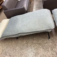 ID:701410　リクライニングソファー・オットマン付きの画像