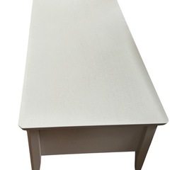 ニトリ ローテーブル ホワイトの画像