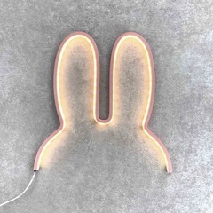 ウサギ LEDライト 間接照明 テーブルランプ 北欧風 USB 寝室・子供部屋・授乳ライトの画像