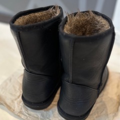 レザー調　冬靴　ミントパッケージ　サイズL  の画像