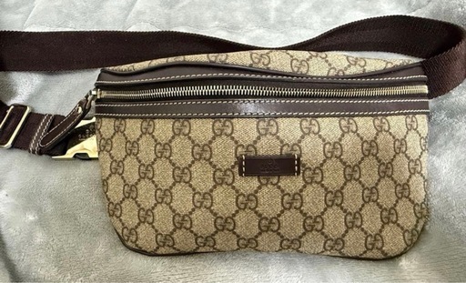 GUCCI グッチ ボディバッグ GGスプリーム ウエストバッグ