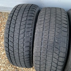 7分から8分　2024　ブリヂストン スタッドレス　BLIZZAK DM-V3 235/55R18の画像