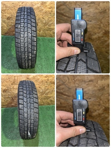 ダンロップ 155/80R13 21年 WM02