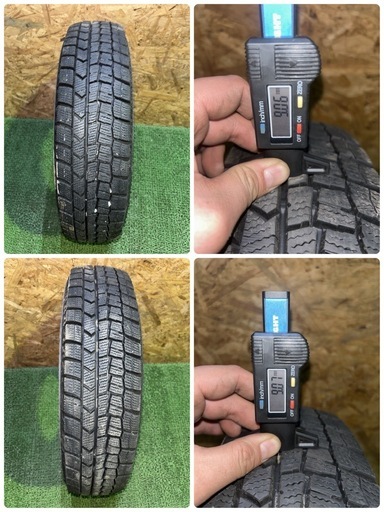 ダンロップ 155/80R13 21年 WM02