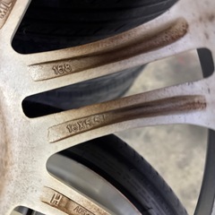 軽用16インチタイヤアルミ中古4本セットの画像