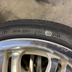 軽用16インチタイヤアルミ中古4本セットの画像