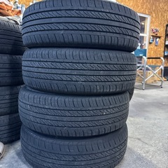 軽用16インチタイヤアルミ中古4本セットの画像