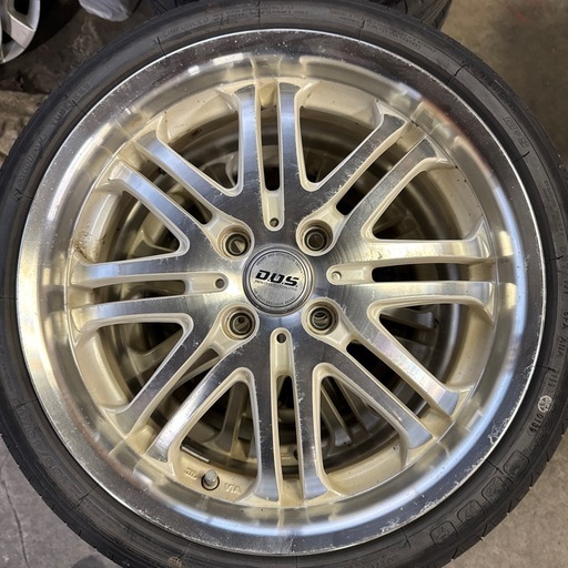 軽用16インチタイヤアルミ中古4本セット