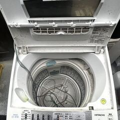 日立全自動洗濯機６ｋ洗い　ＮＷ－６ＪＹ　動作品現状渡しの画像