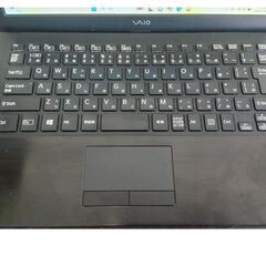 【動作品】VAIO／13.3インチ／Core-i5 6200U／4GB／SSD:256GB／WiFi／カメラ／バッテリー充電100％確認の画像