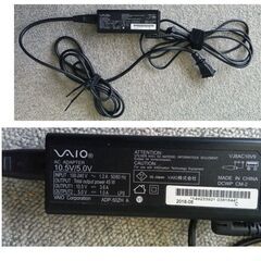 【動作品】VAIO／13.3インチ／Core-i5 6200U／4GB／SSD:256GB／WiFi／カメラ／バッテリー充電100％確認の画像