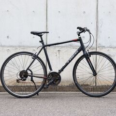 【11/8受渡予定】≪U1322ジ≫ TREK/トレック クロスバイク FX3 SHIMANO 3×9速 黒/ブラック系 自転車 通勤/通学 サイクリング 動作未確認/ジャンク/現状品の画像