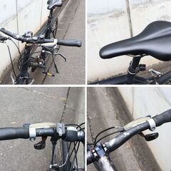 【11/8受渡予定】≪U1322ジ≫ TREK/トレック クロスバイク FX3 SHIMANO 3×9速 黒/ブラック系 自転車 通勤/通学 サイクリング 動作未確認/ジャンク/現状品の画像