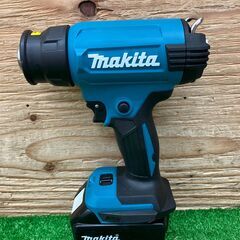 【SIW】≪組み合わせ品≫ makita マキタ HG181DZK 18V充電式ヒートガン バッテリー2個、充電器付き【中古動作品】の画像