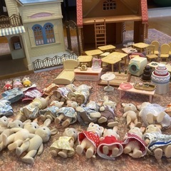 シルバニアファミリーセットの画像