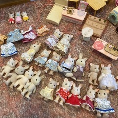 シルバニアファミリーセットの画像