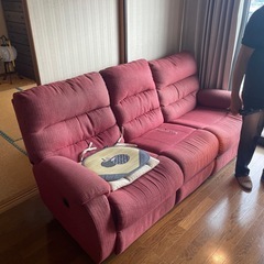 「無料！」大きめ電動ソファーの画像