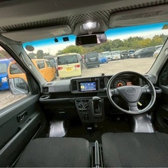 【支払総額36.8万円】h29年式サンバーバン（ハイゼット）車検令和9年11月機関良好 修復歴無し 自動ブレーキ 内外装良好！の画像