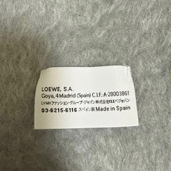 LOEWE ロエベ  モヘアマフラー　正規品の画像