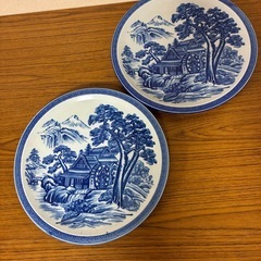 値下げしました!!大皿　2枚組の画像