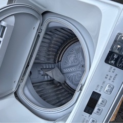 パナソニック 5.5kg 洗濯機 ES-TX5D-S 2020年製　の画像