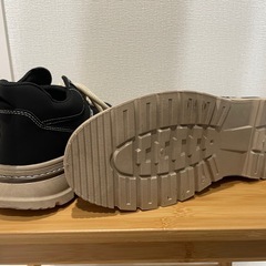 《新品未使用》靴　メンズスニーカー(黒色)の画像