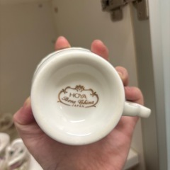 お洒落なティーカップの画像