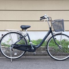 ≪ZU1795ジ限≫ BRIDGESTONE/ブリヂストン シティサイクル/自転車 NOLKOG/ノルコグ 27インチ 3段変速 通勤/通学/買物 鍵3本付属の画像
