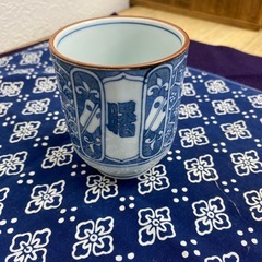 相撲湯のみの画像