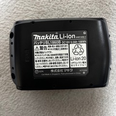 新品未使用☆マキタ純正バッテリー 18Ｖの画像